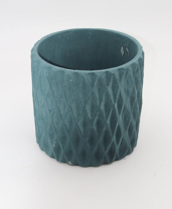 Diamond cement planter Image 1
