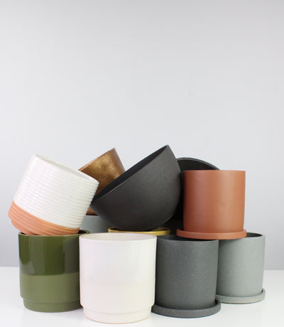 Ceramics and planters